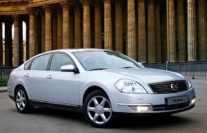 Размер колёс на Nissan Teana 2006 Подбор шин на Nissan Teana 2006