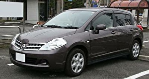 Размер колёс на Nissan Tiida 2008 Подбор шин на Nissan Tiida 2008