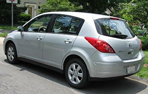 Размер колёс на Nissan Versa 2008 Подбор шин на Nissan Versa 2008
