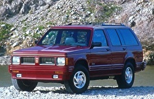 Размер колёс на Oldsmobile Bravada 1992 Подбор шин на Oldsmobile Bravada 1992