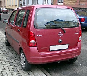 Размер колёс на Opel Agila 2002 Подбор шин на Opel Agila 2002