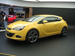Размер колёс на Opel Astra J GTC 2014 Подбор шин на Opel Astra J GTC 2014