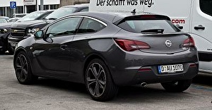 Размер колёс на Opel Astra J GTC 2015 Подбор шин на Opel Astra J GTC 2015