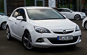Размер колёс на Opel Astra J 2013 Подбор шин на Opel Astra J 2013