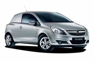 Размер колёс на Opel Corsa Van 2010 Подбор шин на Opel Corsa Van 2010