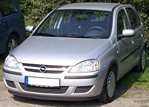 Размер колёс на Opel Corsa 2004 Подбор шин на Opel Corsa 2004