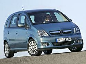 Размер колёс на Opel Meriva 2005 Подбор шин на Opel Meriva 2005