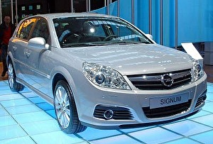 Размер колёс на Opel Signum 2007 Подбор шин на Opel Signum 2007