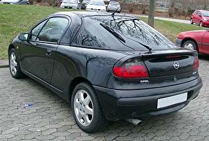 Размер колёс на Opel Tigra 1998 Подбор шин на Opel Tigra 1998