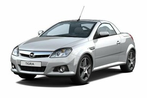 Размер колёс на Opel Tigra 2009 Подбор шин на Opel Tigra 2009