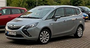 Размер колёс на Opel Zafira Tourier 2014 Подбор шин на Opel Zafira Tourier 2014
