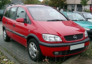 Размер колёс на Opel Zafira 1999 Подбор шин на Opel Zafira 1999