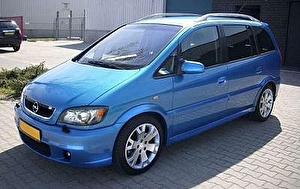 Размер колёс на Opel Zafira 2000 Подбор шин на Opel Zafira 2000
