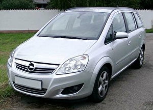 Размер колёс на Opel Zafira 2006 Подбор шин на Opel Zafira 2006