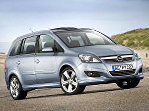 Размер колёс на Opel Zafira 2009 Подбор шин на Opel Zafira 2009