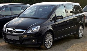Размер колёс на Opel Zafira 2010 Подбор шин на Opel Zafira 2010