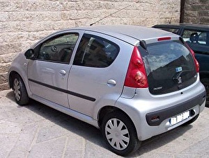 Размер колёс на Peugeot 107 2006 Подбор шин на Peugeot 107 2006