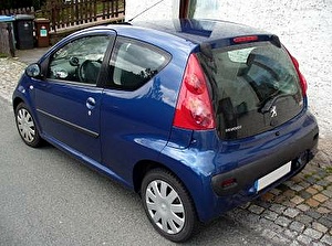Размер колёс на Peugeot 107 2008 Подбор шин на Peugeot 107 2008