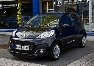Размер колёс на Peugeot 107 2014 Подбор шин на Peugeot 107 2014
