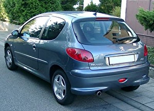 Размер колёс на Peugeot 206 2007 Подбор шин на Peugeot 206 2007