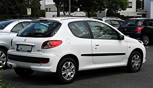 Размер колёс на Peugeot 206 2011 Подбор шин на Peugeot 206 2011