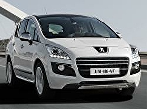 Размер колёс на Peugeot 3008 2010 Подбор шин на Peugeot 3008 2010