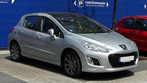 Размер колёс на Peugeot 308 2011 Подбор шин на Peugeot 308 2011