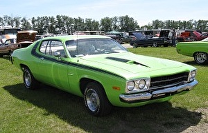 Подбор шин на Plymouth Road Runner 1974