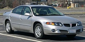 Размер колёс на Pontiac Bonneville 2003 Подбор шин на Pontiac Bonneville 2003