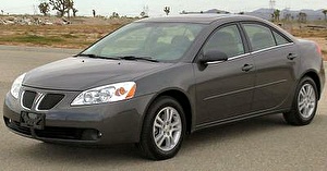 Размер колёс на Pontiac G6 2005 Подбор шин на Pontiac G6 2005