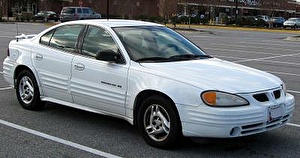 Размер колёс на Pontiac Grand AM 2002 Подбор шин на Pontiac Grand AM 2002