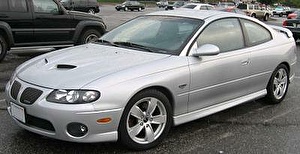 Размер колёс на Pontiac GTO 2006 Подбор шин на Pontiac GTO 2006