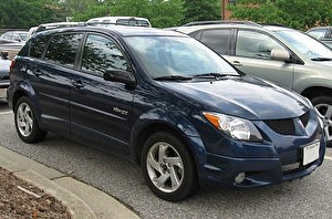 Размер колёс на Pontiac Vibe 2002 Подбор шин на Pontiac Vibe 2002