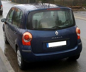 Размер колёс на Renault Modus 2006 Подбор шин на Renault Modus 2006