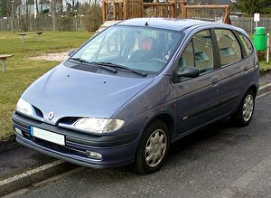Размер колёс на Renault Scenic 2002 Подбор шин на Renault Scenic 2002