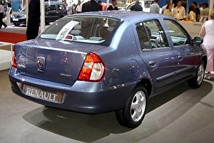 Размер колёс на Renault Symbol 2007 Подбор шин на Renault Symbol 2007