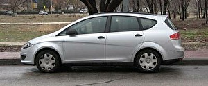 Размер колёс на Seat Altea 2011 Подбор шин на Seat Altea 2011