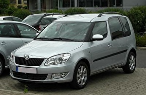Размер колёс на Skoda Roomster 2011 Подбор шин на Skoda Roomster 2011