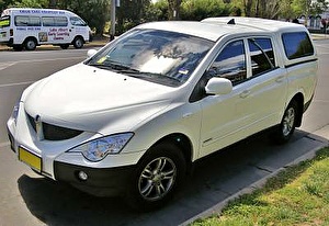 Размер колёс на Ssang Yong Actyon Sport 2008 Подбор шин на Ssang Yong Actyon Sport 2008