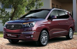 Подбор шин на Ssang Yong Korando Turismo 2018