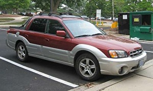 Размер колёс на Subaru Baja 2007 Подбор шин на Subaru Baja 2007