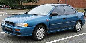 Размер колёс на Subaru Impreza 1993 Подбор шин на Subaru Impreza 1993
