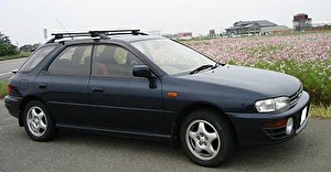 Размер колёс на Subaru Impreza 1995 Подбор шин на Subaru Impreza 1995