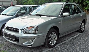 Размер колёс на Subaru Impreza 2003 Подбор шин на Subaru Impreza 2003