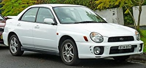 Размер колёс на Subaru Impreza 2005 Подбор шин на Subaru Impreza 2005