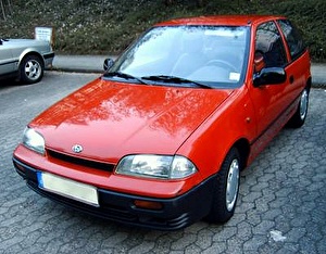 Размер колёс на Subaru Justy 1996 Подбор шин на Subaru Justy 1996
