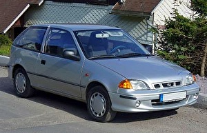 Размер колёс на Subaru Justy 1998 Подбор шин на Subaru Justy 1998