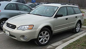 Размер колёс на Subaru Outback 2007 Подбор шин на Subaru Outback 2007