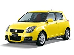 Размер колёс на Suzuki Swift Sport 2004 Подбор шин на Suzuki Swift Sport 2004