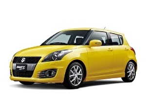 Размер колёс на Suzuki Swift Sport 2015 Подбор шин на Suzuki Swift Sport 2015